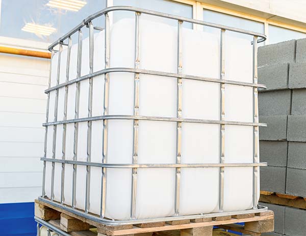 Atmospheric drinking water storage solution